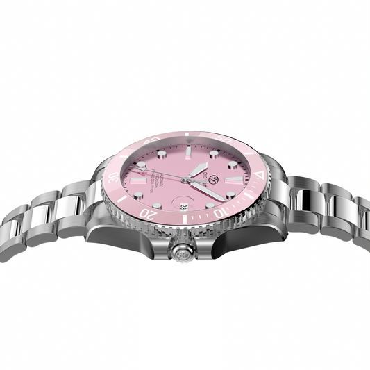 Long Vision YH018T 41mm Watch 300M Waterproof Swiss SW200-1 Voyage Collection Automatic Watch