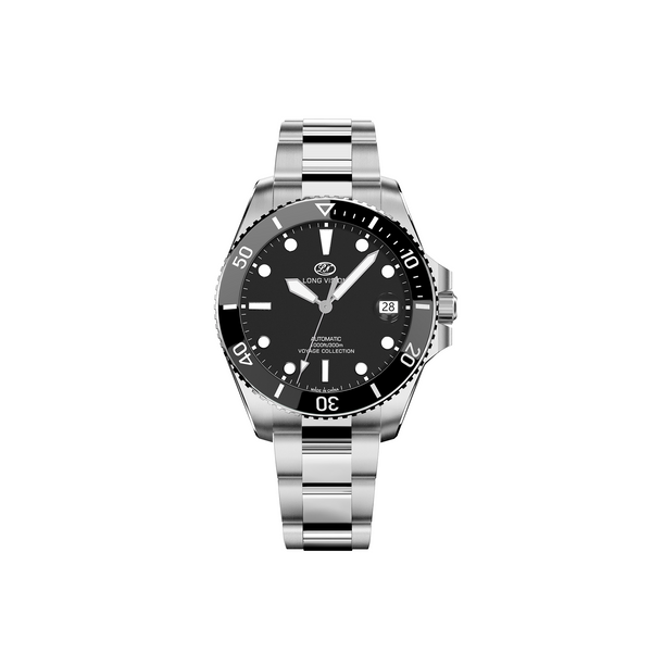 Long Vision YH018F 41mm Watch 300M Waterproof Swiss SW200-1 Voyage Collection Automatic Watch