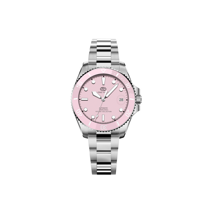 Long Vision YH019T 37mm  Automatic Dress Watch 300M Waterproof Swiss SW200-1 Voyage Collection Automatic Watch