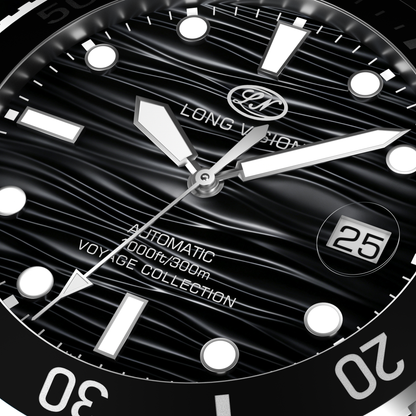 Long Vision YH018A 41mm  Watch 300M Waterproof Swiss SW200-1 Voyage Collection Automatic Watch