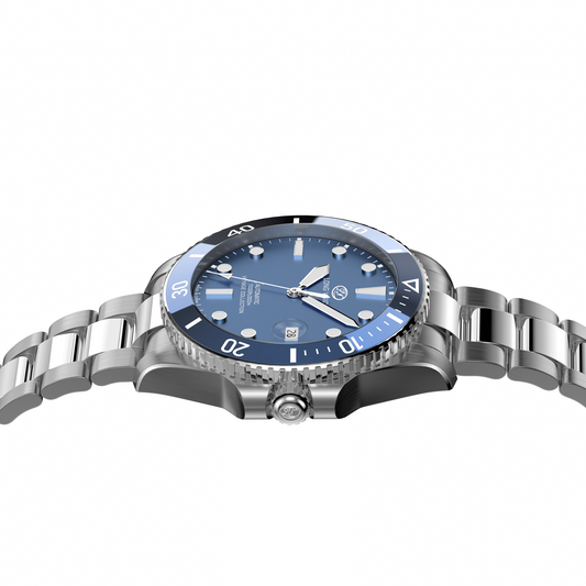 Long Vision YH018J 41mm Watch 300M Waterproof Swiss SW200-1 Voyage Collection Automatic Watch