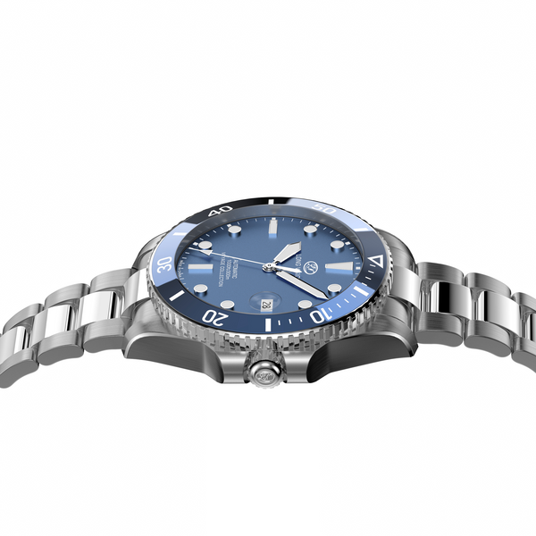 Long Vision YH018J 41mm Watch 300M Waterproof Swiss SW200-1 Voyage Collection Automatic Watch