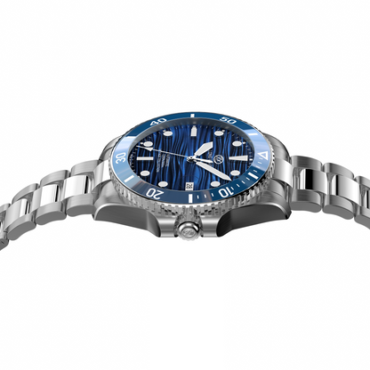 Long Vision YH019C 37mm  Automatic Dress Watch 300M Waterproof Swiss SW200-1 Voyage Collection Automatic Watch