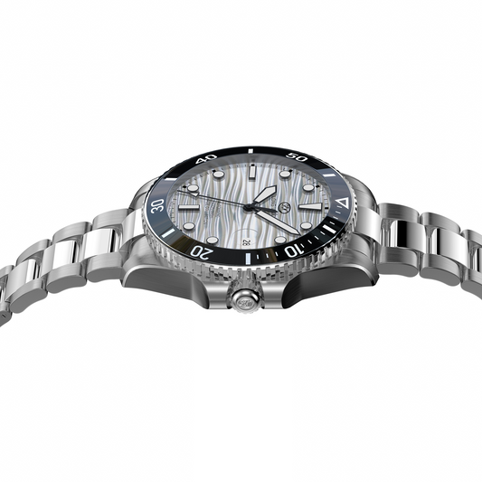 Long Vision YH018D 41mm Watch 300M Waterproof Swiss SW200-1 Voyage Collection Automatic Watch
