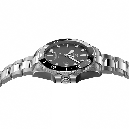 Long Vision YH018F 41mm Watch 300M Waterproof Swiss SW200-1 Voyage Collection Automatic Watch