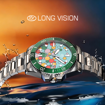 Long Vision YH019R Voyage Collection automatic watch
