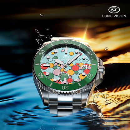 Long Vision YH019R Voyage Collection automatic watch