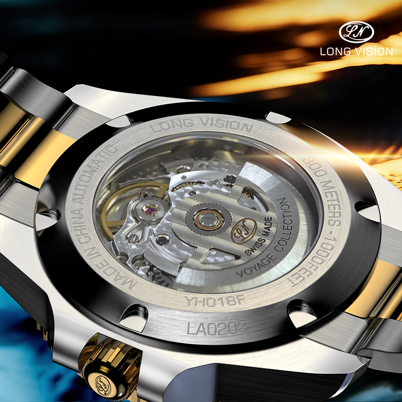 Long Vision YH019Q Voyage Collection automatic watch