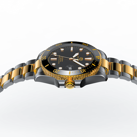 Long Vision YH018Q 41mm Watch 300M Waterproof Swiss SW200-1 Voyage Collection Automatic Watch