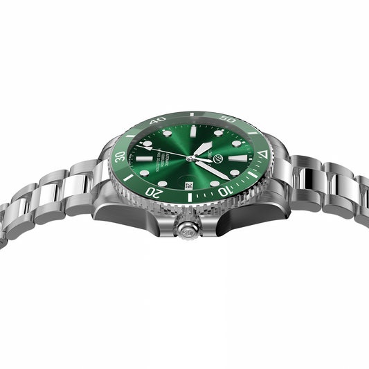 Long Vision YH018L 41mm  Watch 300M Waterproof Swiss SW200-1 Voyage Collection Automatic Watch