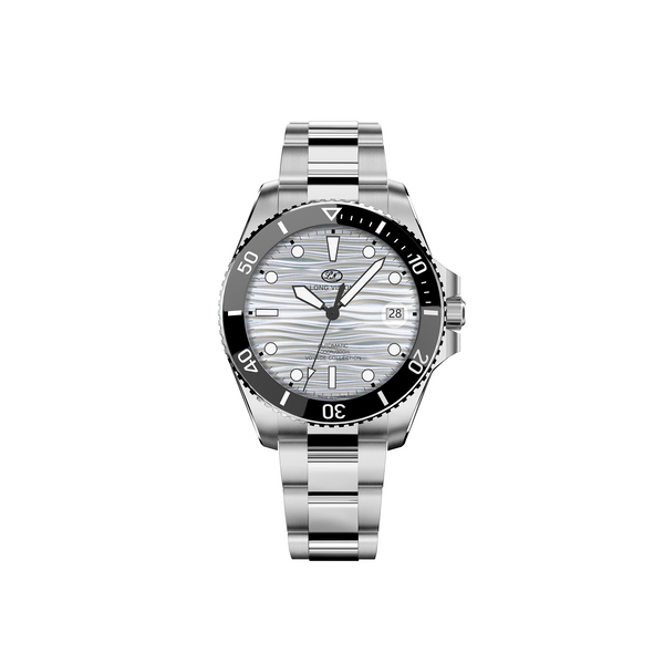 Long Vision YH018D 41mm Watch 300M Waterproof Swiss SW200-1 Voyage Collection Automatic Watch