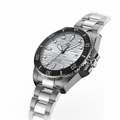 Long Vision YH018D 41mm Watch 300M Waterproof Swiss SW200-1 Voyage Collection Automatic Watch