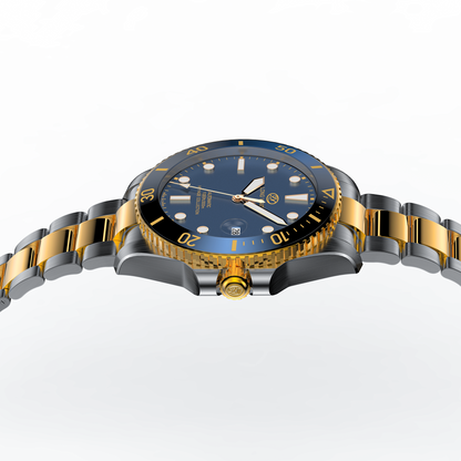 Long Vision YH019N 37mm  Automatic Dress Watch 300M Waterproof Swiss SW200-1 Voyage Collection Automatic Watch