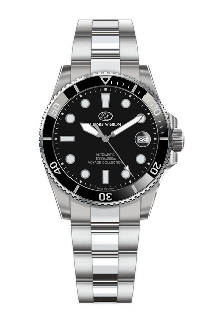 Long Vision YH019F Voyage Collection Automatic Watch featuring Swiss precision and 300m water resistance.