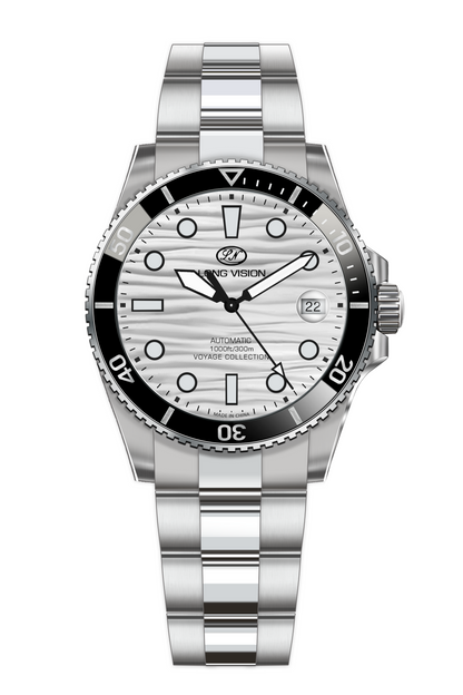 Long Vision YH019D Voyage Collection Automatic Watch featuring Swiss precision and 300m water resistance.