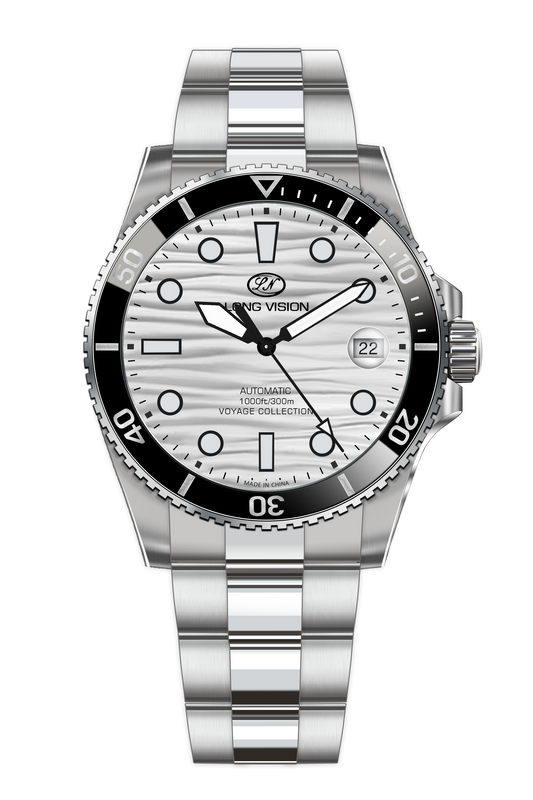 Long Vision YH018D Voyage Collection Automatic Watch featuring Swiss precision and 300m water resistance.